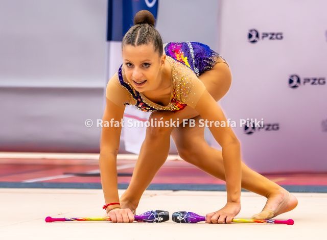 Indywidualne i Drużynowe Mistrzostwa Polski Juniorek w gimnastyce artystycznej!  Sonia Żygadło
