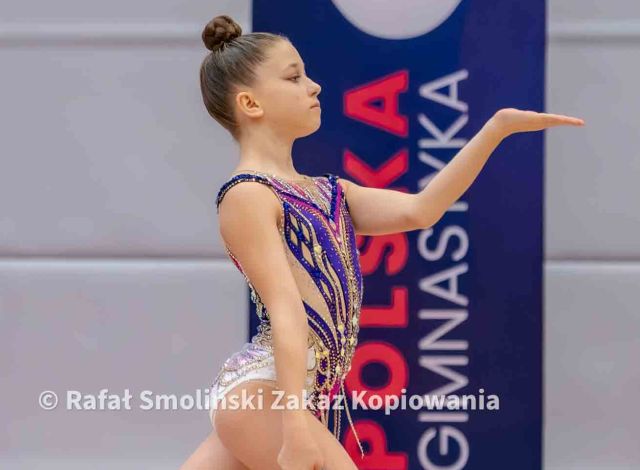 Indywidualne i Drużynowe Mistrzostwa Polski Juniorek w gimnastyce artystycznej!  Wielgosz Maja