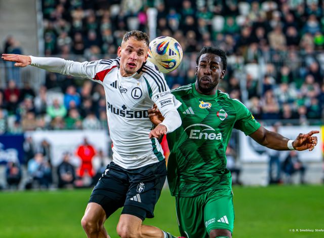 Remis w derbach Mazowsza: Radomiak Radom zatrzymuje Legia Warszawa (1:1)