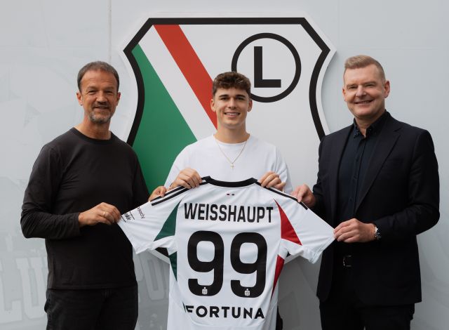 Noah Weisshaupt piłkarzem Legii Warszawa!
